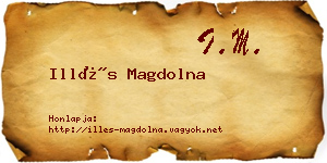 Illés Magdolna névjegykártya
